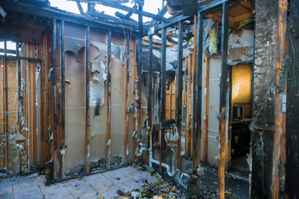 Professional Fire Damage Repair technician working in Dasher, GA